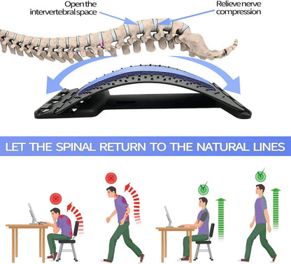 SpineSoothe™ - Back Stretcher Massager